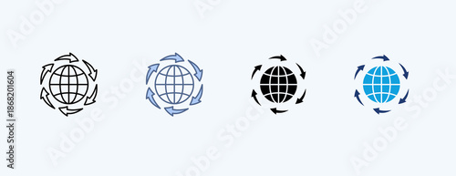 Market Expansion Outline Icon