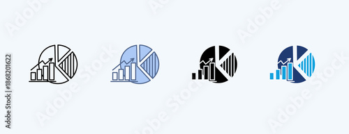 Market Share Outline Icon