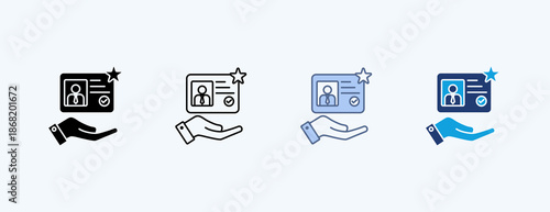 Customer Loyalty Program Outline Icon