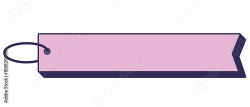 ピンクのラバーキーホルダー・ストラップ