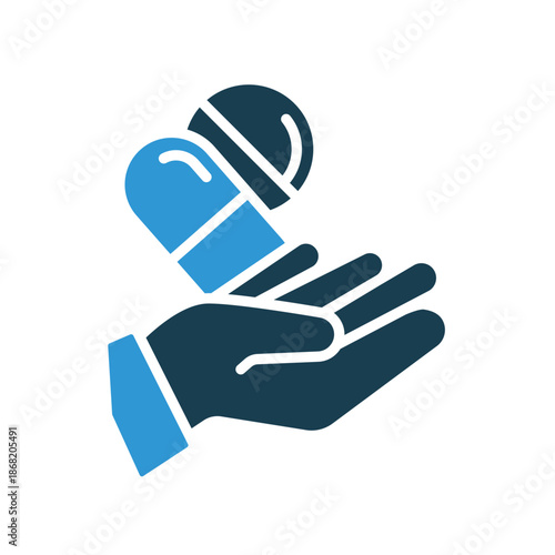 dose icons outline and Flat Style,transparent background