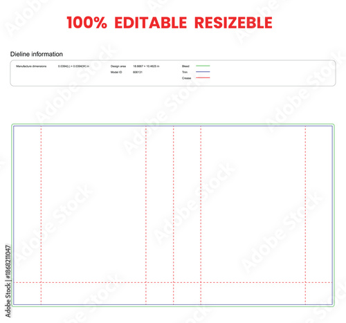 u cut bag dieline template box dieline die lines packaging custom dieline  box cardboard box dieline pizza box dieline printable product packaging layout,