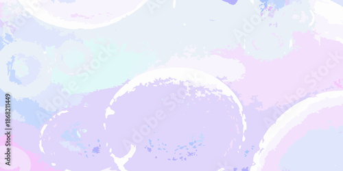 Abstract pastel background featuring overlapping circular shapes and soft color blends