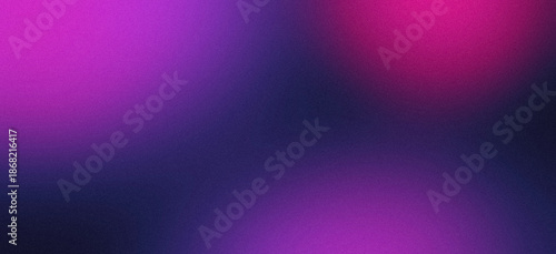 Abstract dark grainy gradient background, purple black noise texture modern banner backdrop