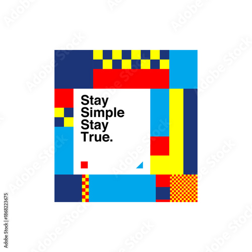 stay simple stay true vintage...