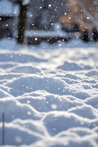 Wallpaper Mural snow covered trees Torontodigital.ca