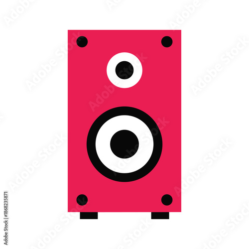Red Speaker Icon