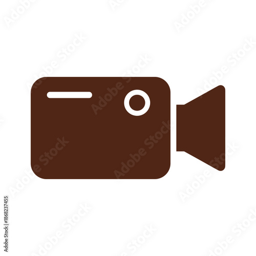 Video Camera Icon Illustration