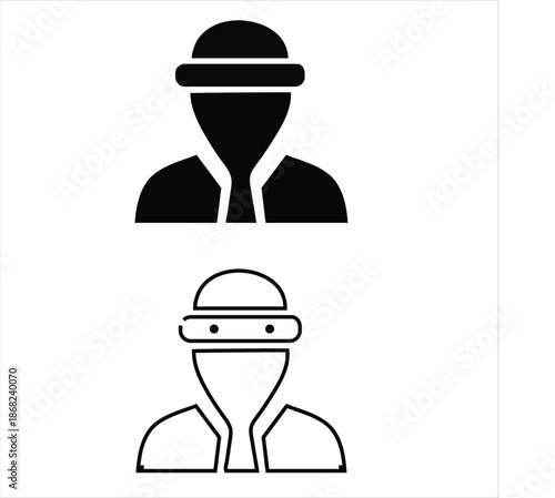 Employee Workers Team Vector Illustration Isolated on a white ackground