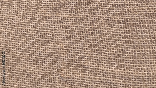 Plain Burlap Jute Woven Texture. Classic Burlap Jute Sack Background. 