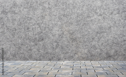 Steinplatten mit grauen Hintergrund