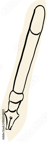 Graduate hat doodle hand drawn. Education college student success diploma drawing.