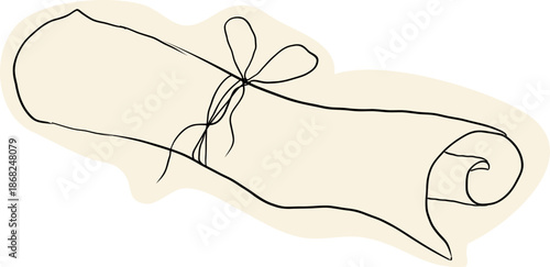 Graduate hat doodle hand drawn. Education college student success diploma drawing.