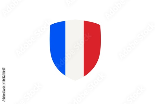 Free Download france flag shield button  - GFXLoad