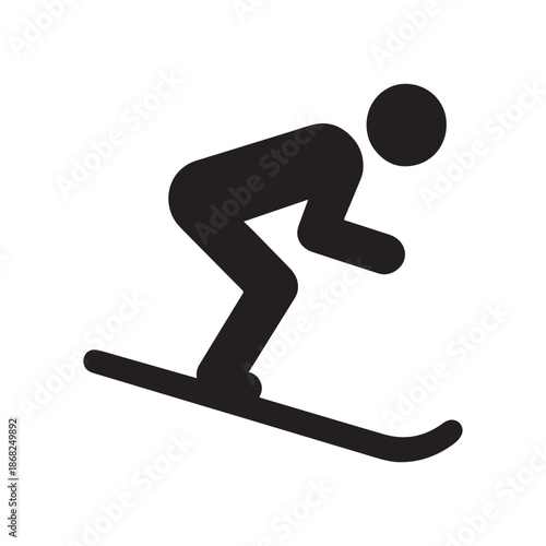 Black silhouette vector illustration of a male athlete runner and woman icon exercising on a treadmill for sports fitness and marathon race competition