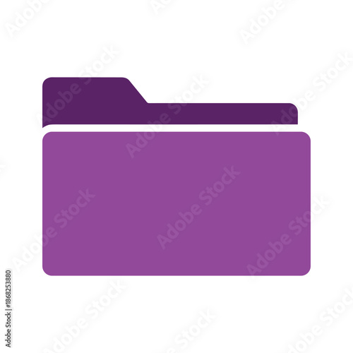 Purple Folder Icon