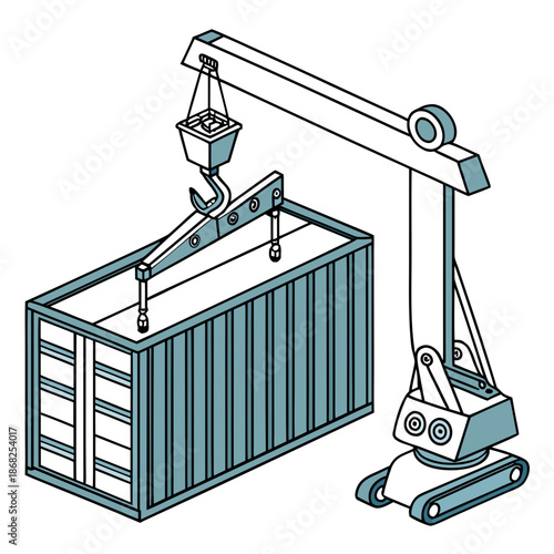 Autonomous Container Handling Robot for Seaport Automation and Efficient Smart Port Logistics