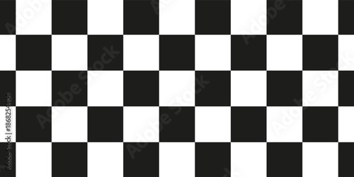 Chess board with white background template.