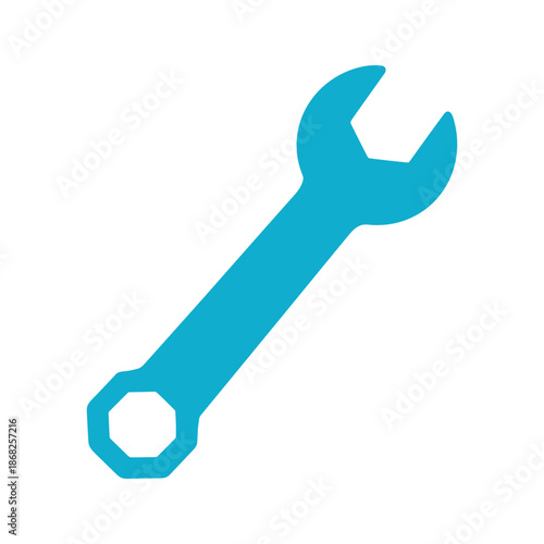 Adjustable Wrench Vector Icon