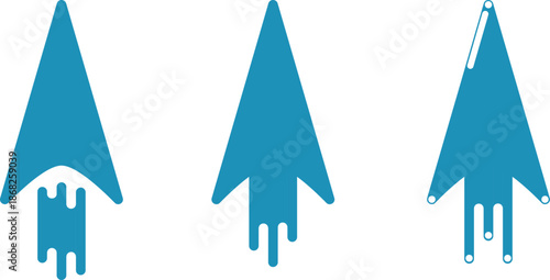 computer cursors, web icons