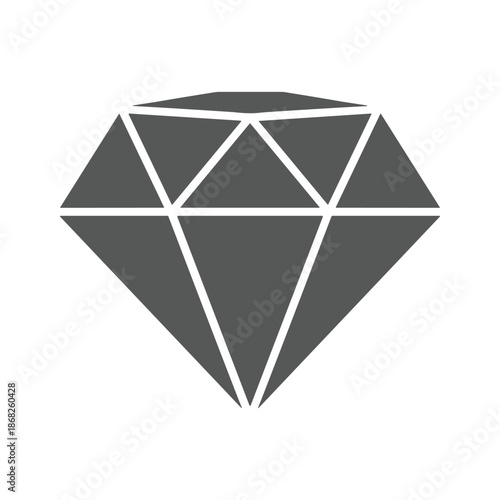 Diamond Icon Vector Illustration
