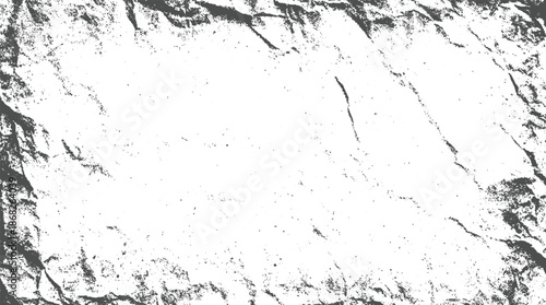 Crumpled and textured paper background with a rough surface and uneven contours, offering a vintage or grunge aesthetic for