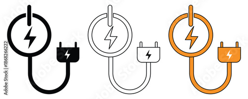 Wireless Communication Icon Pack, Signal Waves, Radar, and Antenna Vector Illustrations.