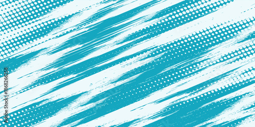 Dots halftone white and blue color pattern gradient grunge texture background. Dots pop art comics sport style vector illustration. vector grunge and dot. modern