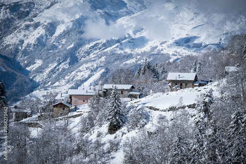 Paysage de Montagne en Savoie Tarentaise