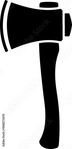 Woodcutter Axe Tool silhouette vector illustration