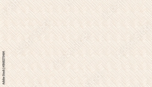 Subtle light beige background with a delicate diagonal cross-hatch texture, resembling woven fabric or linen.