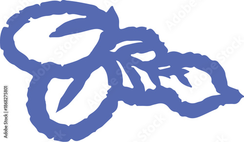 coffee seed outline illustration cafe