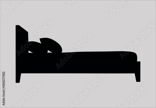 Bed silhouette