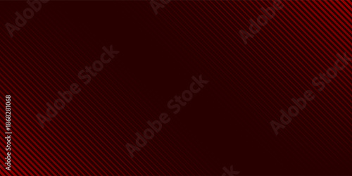 Red diagonal straight line background. Abstract dark striped gradient wallpaper. Red slanted stripes backdrop for flyer