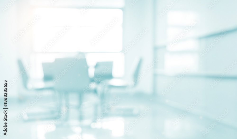 custom made wallpaper toronto digitalAbstract focus Hospital clinic room interior white space light blur blue background soft table health care People working inside luxury office meeting health care laboratory defocused grey wallpaper.