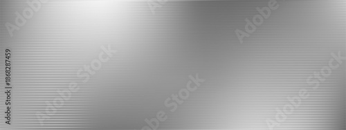 Horizontal metallic silver background with a fine corrugated or ribbed texture