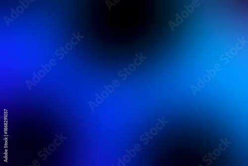 Abstract blurred background image of blue colors gradient used as an illustration. Designing for posters, interior, banner, card or advertisements.