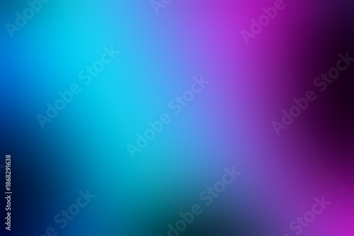 Abstract blurred background image of blue, purple colors gradient used as an illustration. Designing for posters, interior, banner, card or advertisements.