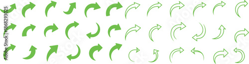 Arrow icon set, arrow icon vector arrow icon vector . arrow pointing upward white background EPS 10