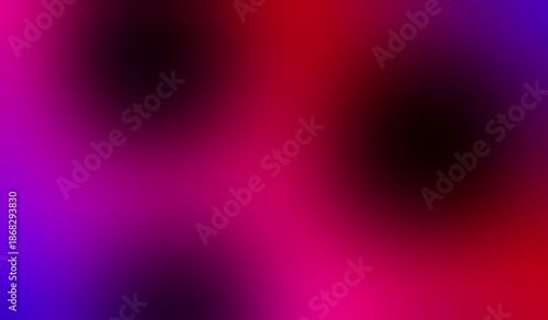 Abstract blurred background image of red, purple, blue colors gradient used as an illustration. Designing for posters, interior, banner, card or advertisements.