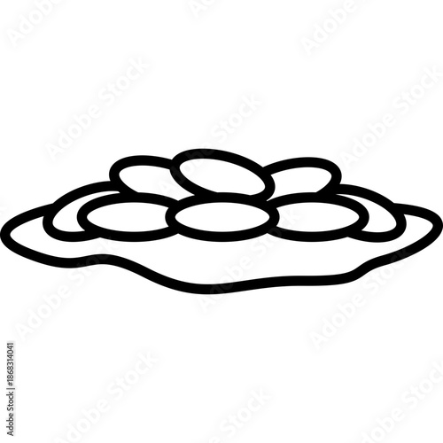 Blood Clot Thrombosis Line Icon: Medical and Circulatory System