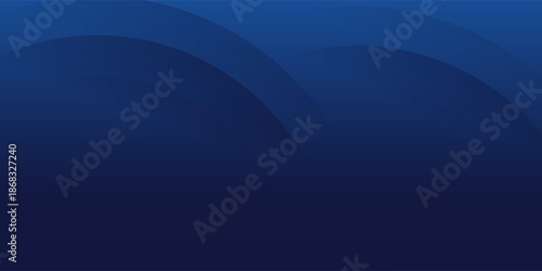 Abstract blue glowing geometric lines on dark blue background. Modern Trendy design in vector Illustration