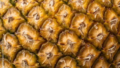 4K Pineapple Skin Macro Pattern