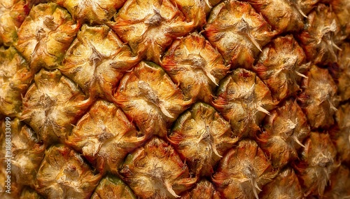 4K Pineapple Skin Macro Pattern