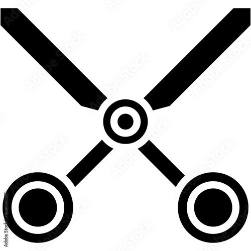 Scissors glyph icon