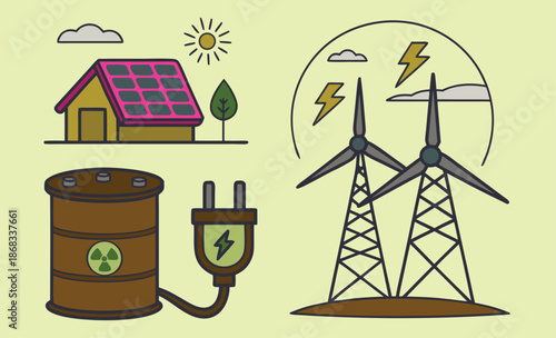 Renewable and Non-Renewable Energy Sources Comparison