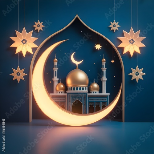 Cinematic Ramadan Celebration Visual