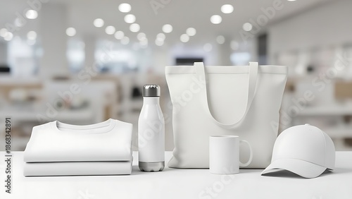 Blank Product Mockup Set for Logo Presentation