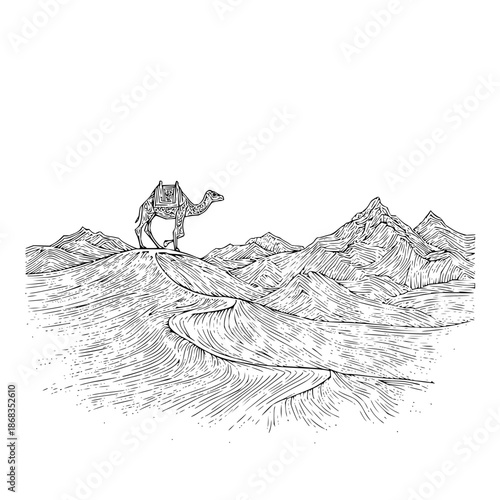 Abstract Deadline Concept with Dark Minimalist Design