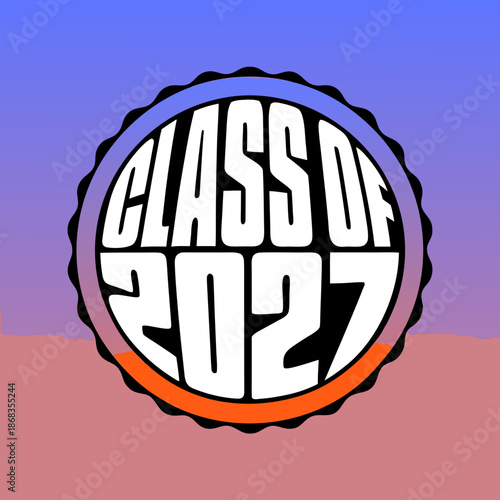 Class of 2027 badge